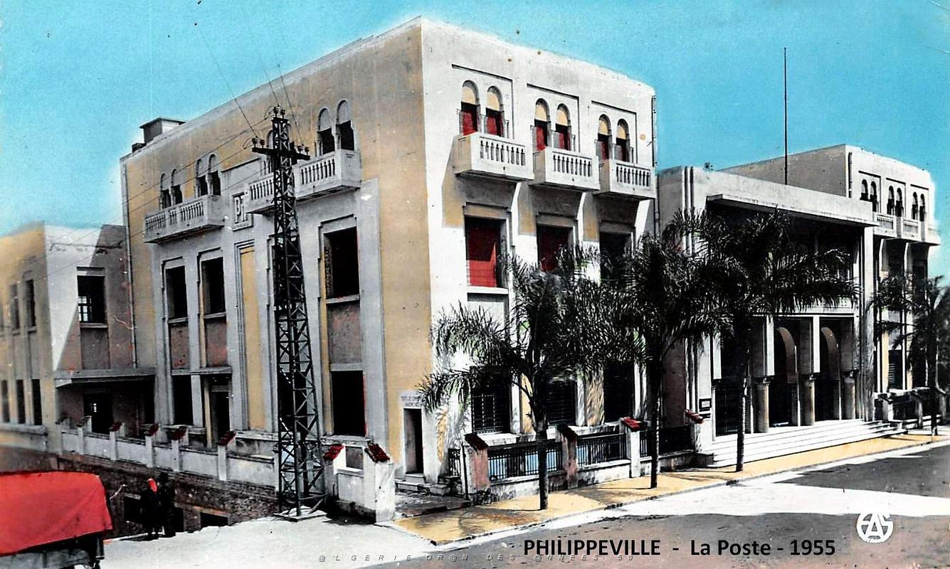 Philippeville - La Poste - 1955.jpg